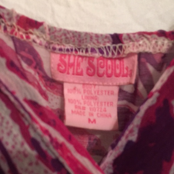 Animal Print Hot Pink/Purple Maxi Dress - Picture 4 of 8